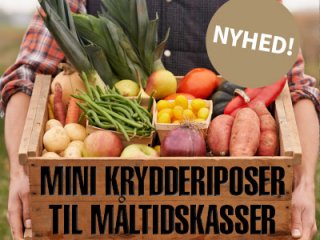 Mini krydderiposer til måltidskasser