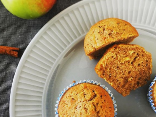 Æble Kanel muffins