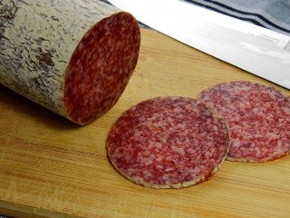 Oksespegepølse